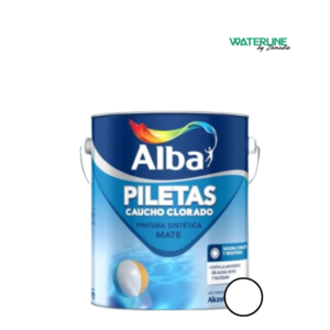 Alba Pileta Caucho Blanco x 4 Litros