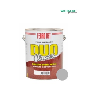 Ferrobet Duo Classic Brillante Aluminio x 1/4 Litro