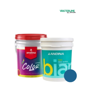 Andina Latex Acrilico Bianca Ext-Int Petroleo x 1 Litro