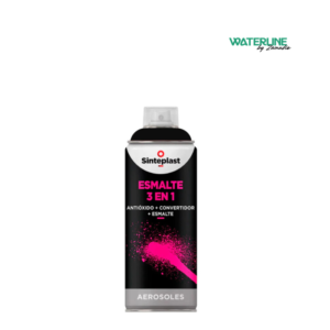 Sinteplast Aerosol Brillospray Negro Mate/Satinado x 240 cc