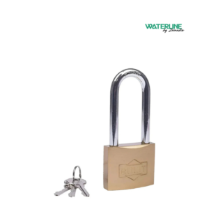 Candado Bulit Hierro Dorado Aro Largo N° 50