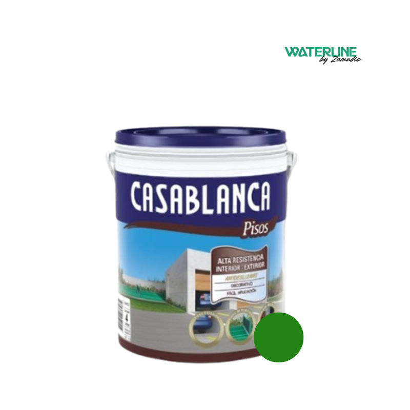Casablanca Pisos Exterior/Interior Verde x 20 Litros