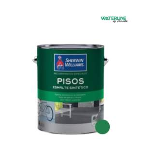 Sherwin Williams Esm Sint Pisos Verde x 1 Litro