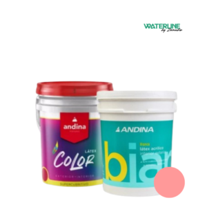 Andina Latex Acrilico Bianca Ext-Int Coral x 1 Litro