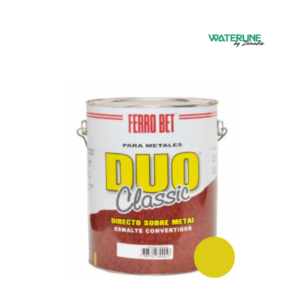Ferrobet Duo Classic Brillante Amarillo Medio x 1 Litro