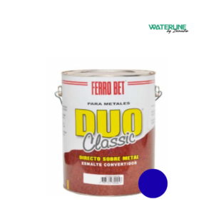 Ferrobet Duo Classic Brillante Azul Marino x 1 Litro