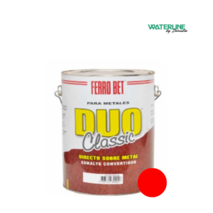 Ferrobet Duo Classic Brillante Bermellon x 1 Litro