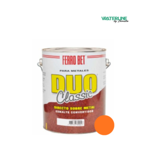 Ferrobet Duo Classic Brillante Naranja x 1/2 Litro