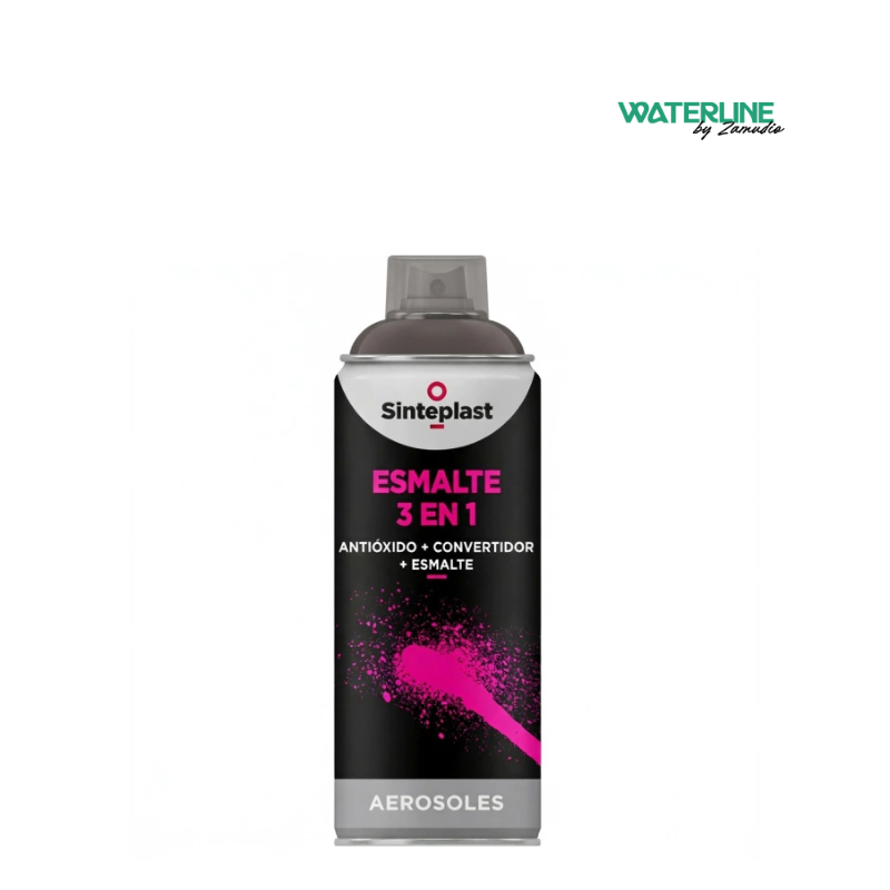 Sinteplast Aerosol Brillospray Brillante Gris Espacial x 440 cc