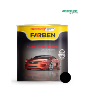 Farben Esmalte Sintetico Negro Mate x 3.6 Litros