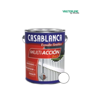 Casablanca Esmalte Sintetico Mult 3 en 1 Blanco Mate x 0.50 Litros
