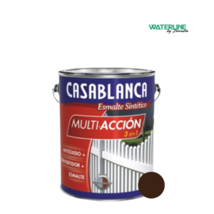 Casablanca Esmalte Sintetico Mult 3 en 1 Brillante Tabaco x 0.50 Litros