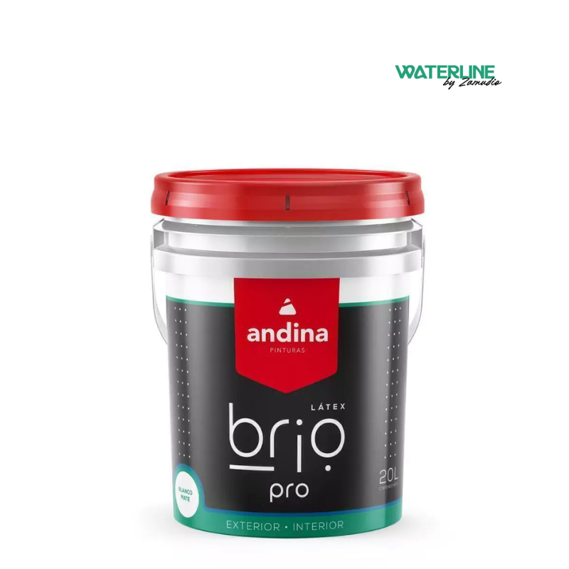 Latex Brio Pro Exterior / Interior Andina x 10 K.